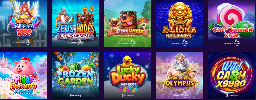 Galerie de jeux populaires Tortuga Casino - Machines à sous et jeux de table